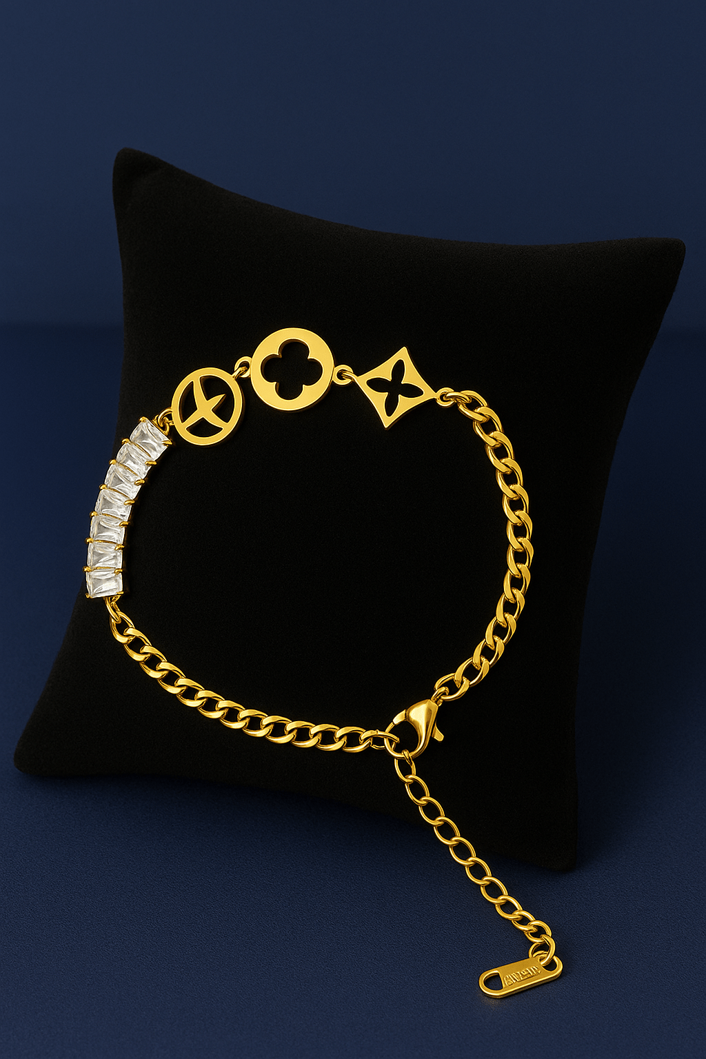 18KT Gold Plated Stainless Tarnish Free Waterproof Demi - Fine Bracelet - My Store