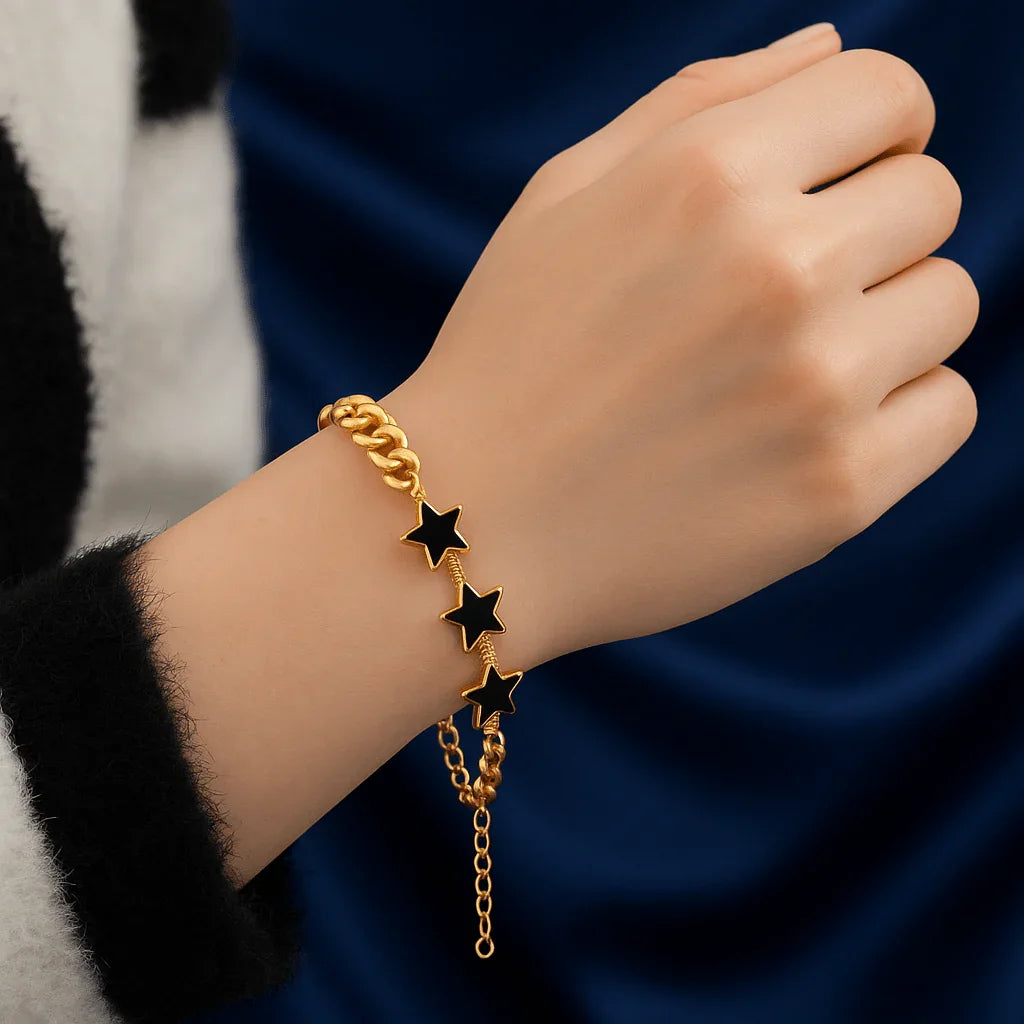 Celestial Charm Star Link Bracelet - My Store
