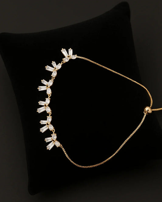 Celestial Radiance Adjustable Gold Bracelet - My Store
