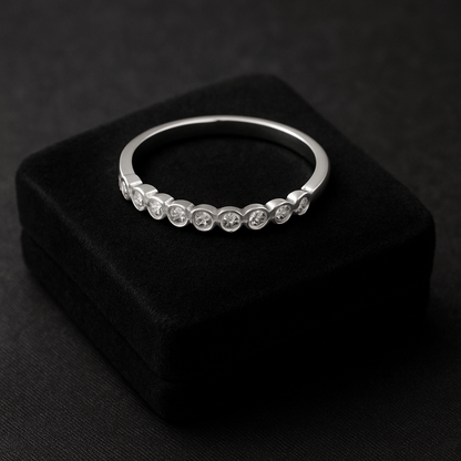 Everlight – Silver Sparkle Dots Ring - My Store