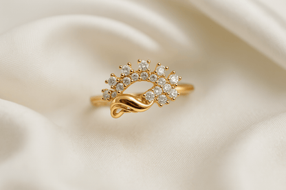 Gilded Glory – A Crown of Light on Your Finger - My Store