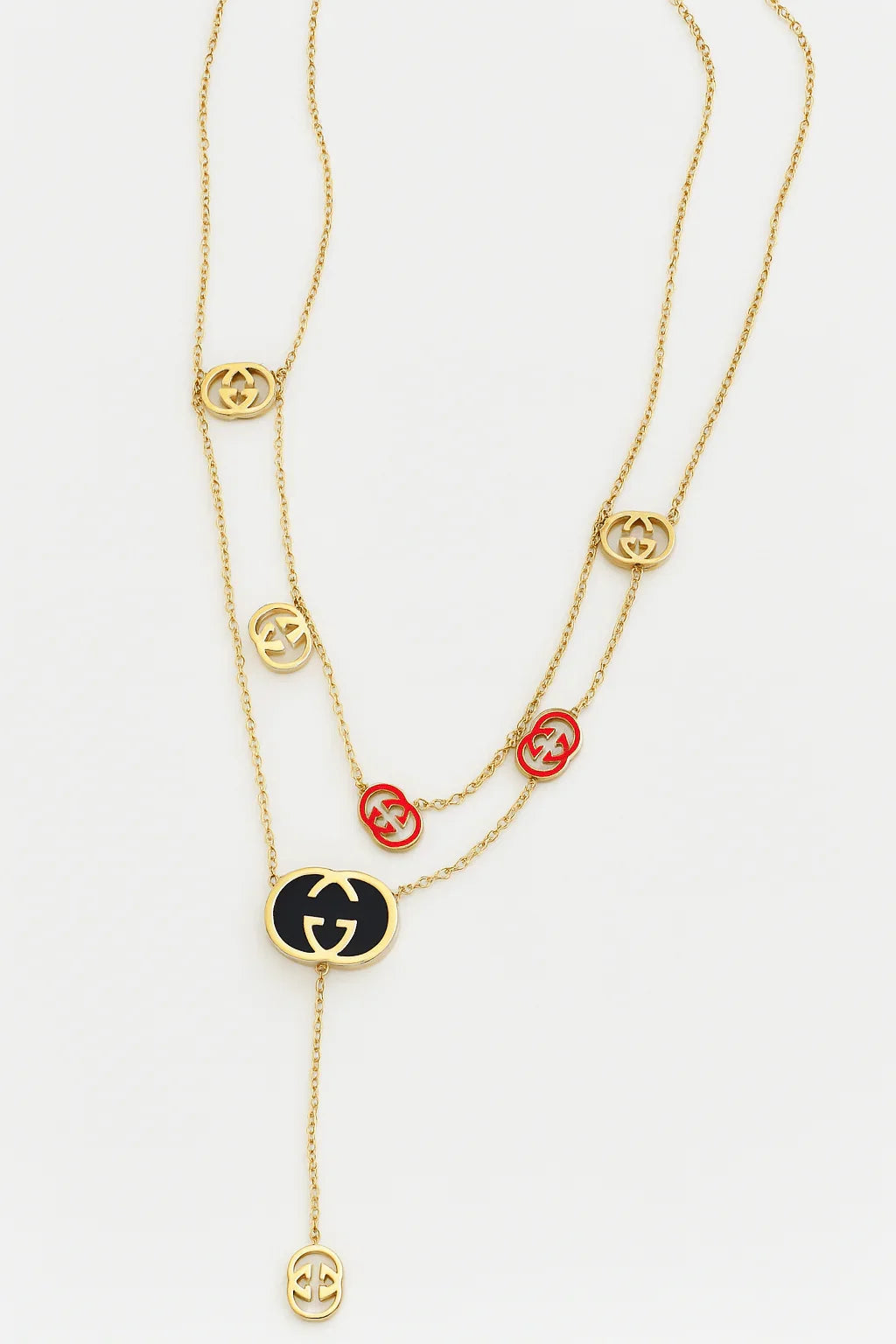 Golden Emblem Luxe Layered Necklace - My Store