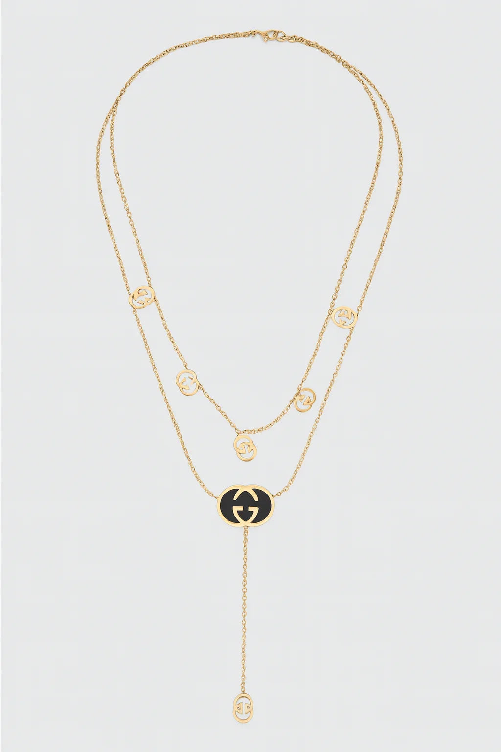 Golden Emblem Luxe Layered Necklace - My Store