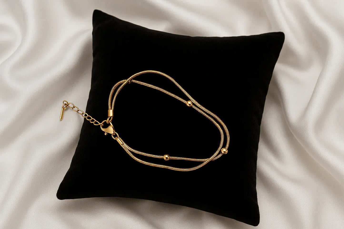 Golden Harmony Dual - Strand Bracelet - My Store