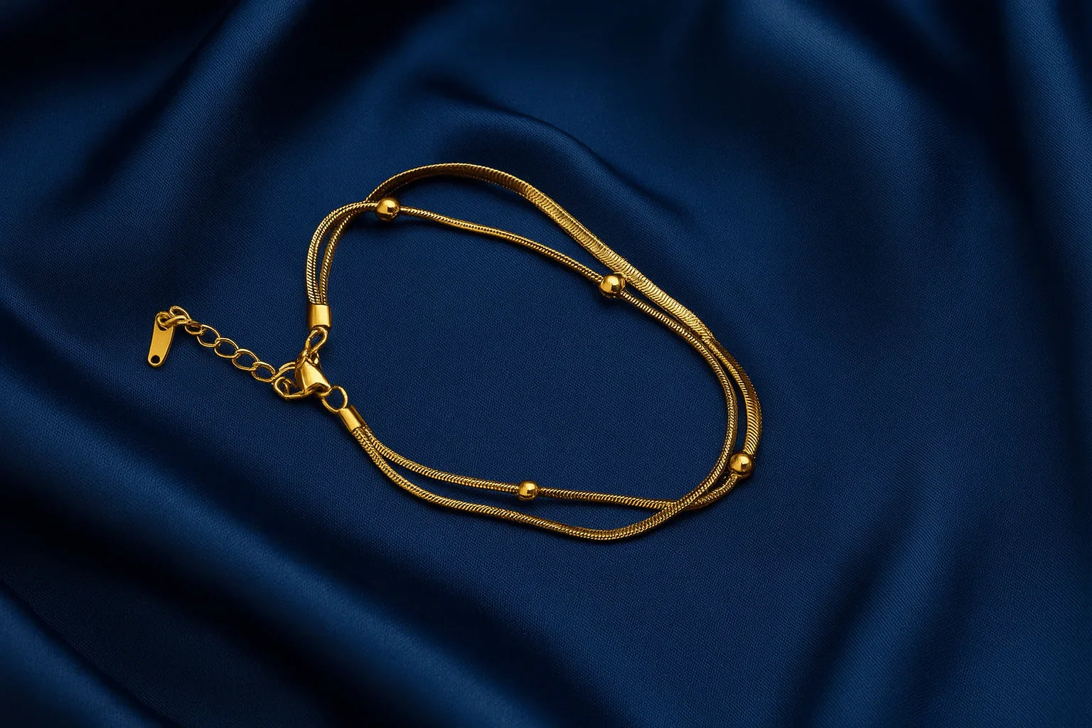 Golden Harmony Dual - Strand Bracelet - My Store