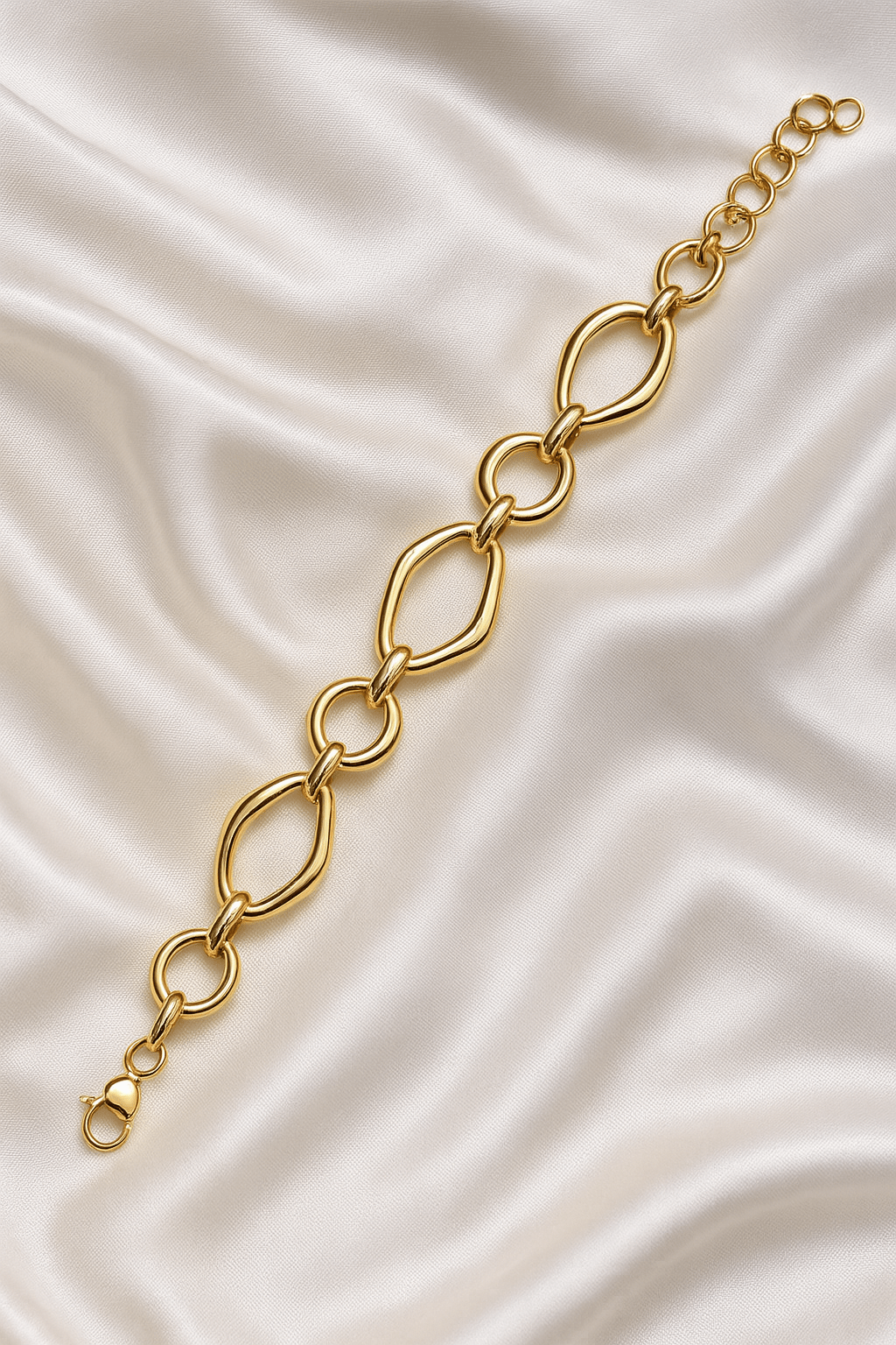 Golden Luxe Bold Link Bracelet - My Store