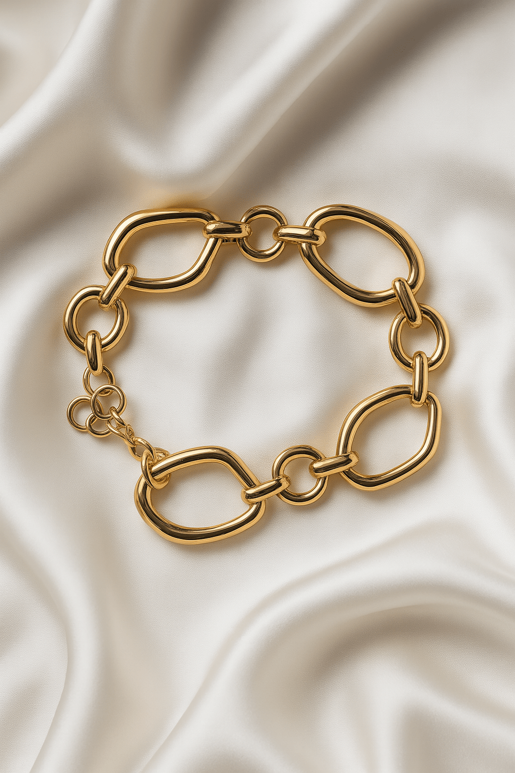 Golden Luxe Bold Link Bracelet - My Store