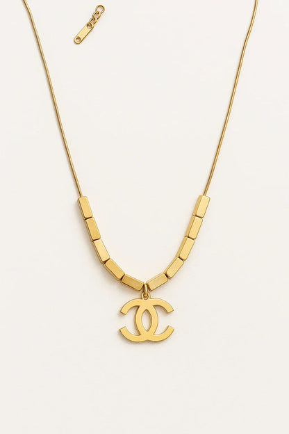 Iconic Muse Bold CC Pendant Necklace - My Store