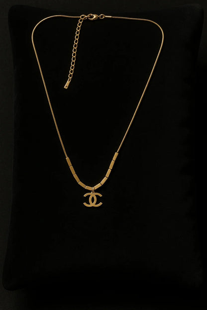 Iconic Muse Bold CC Pendant Necklace - My Store