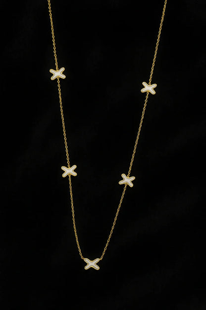 Ivory Whisper Petal Necklace - My Store