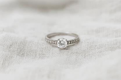 Luna Light – Classic Sparkle Engagement Ring - My Store