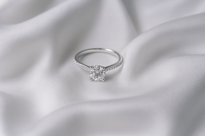 Luna Light – Classic Sparkle Engagement Ring - My Store