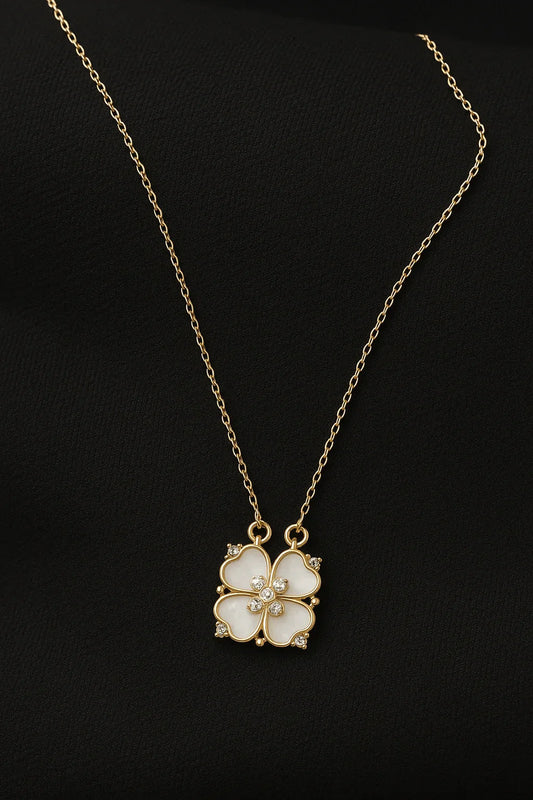 Magnetique Amour Heart - Clover Convertible Pendant Necklace - My Store