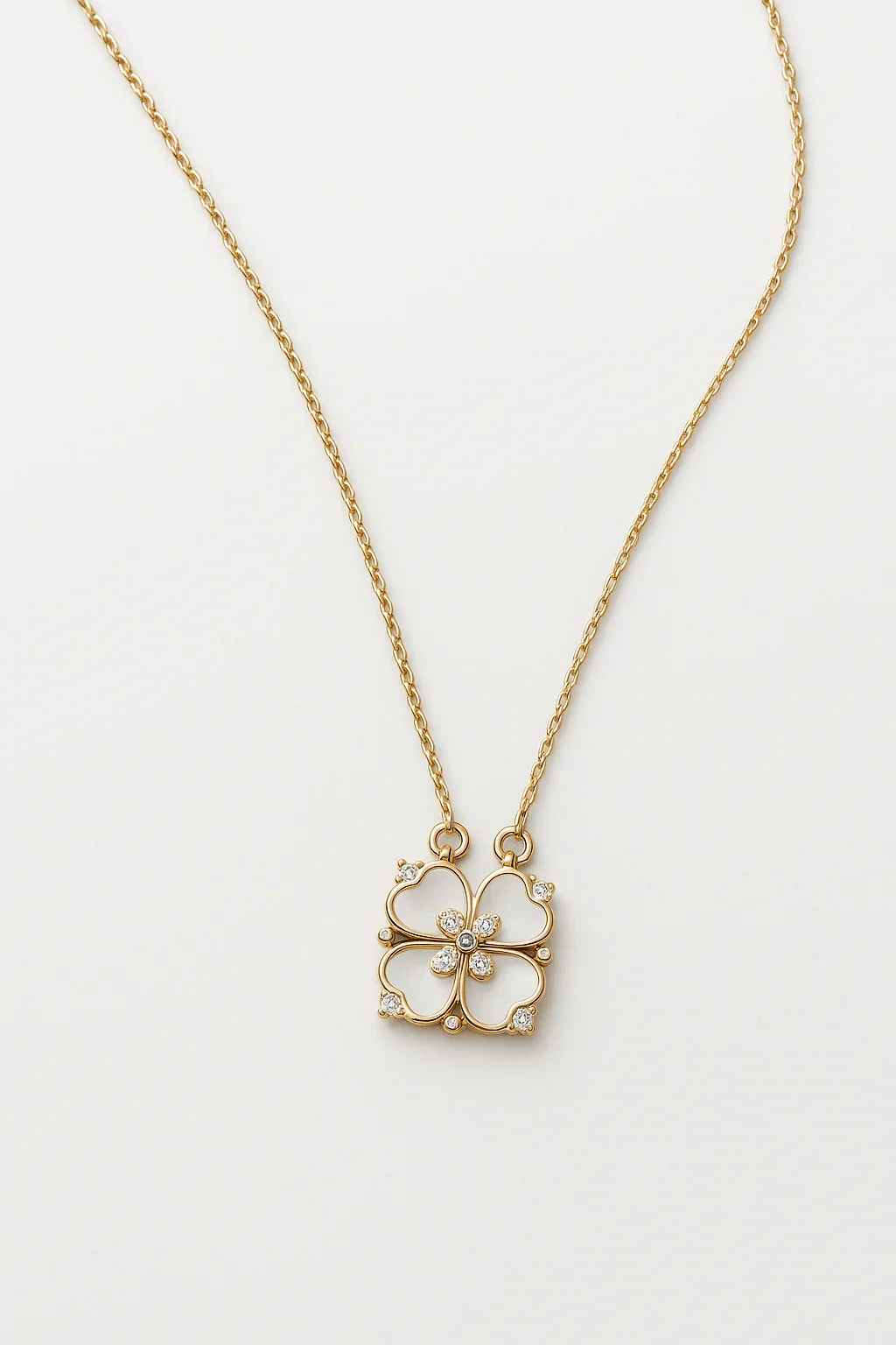 Magnetique Amour Heart - Clover Convertible Pendant Necklace - My Store
