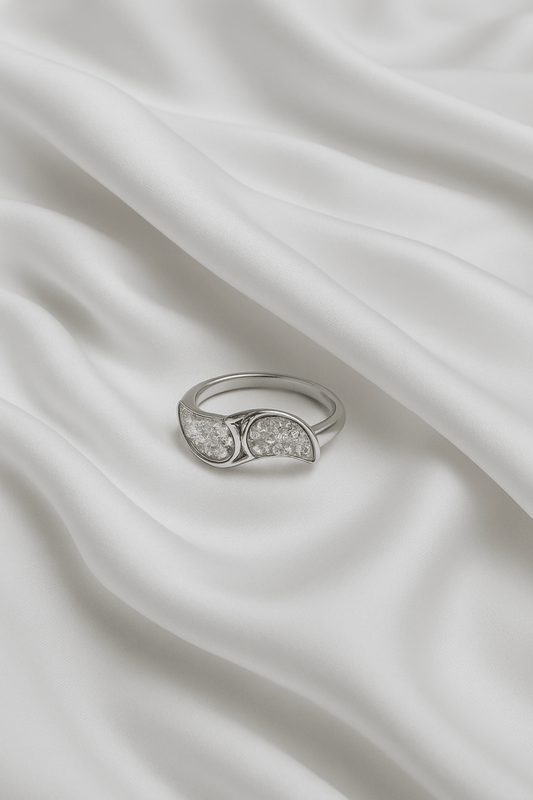 Moonleaf – Dual Petal Sparkle Band - My Store