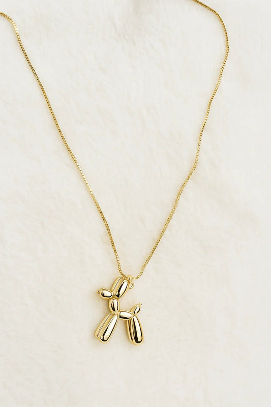 Pop Pup Balloon Dog Pendant Necklace - My Store