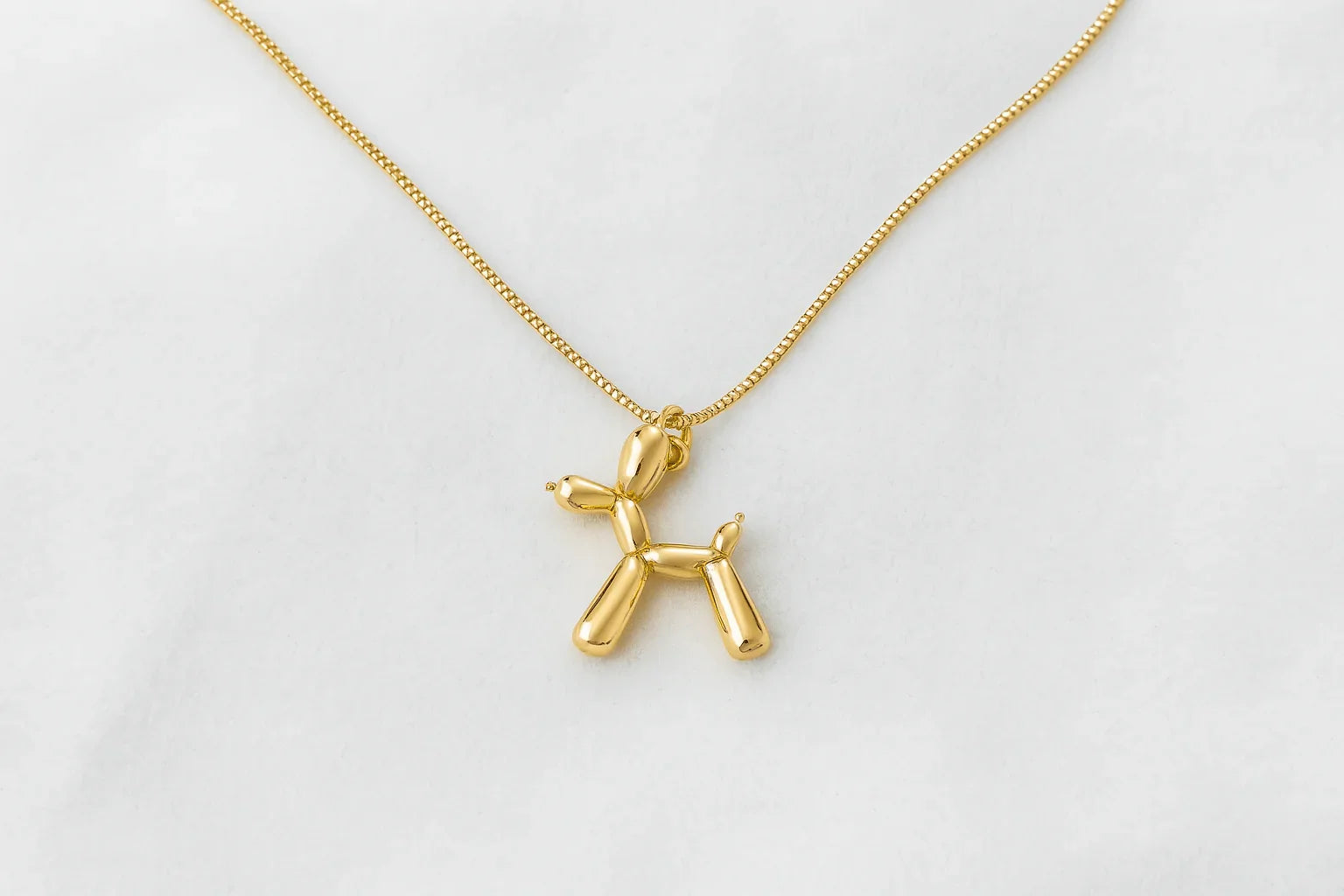 Pop Pup Balloon Dog Pendant Necklace - My Store