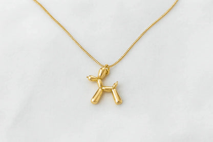 Pop Pup Balloon Dog Pendant Necklace - My Store